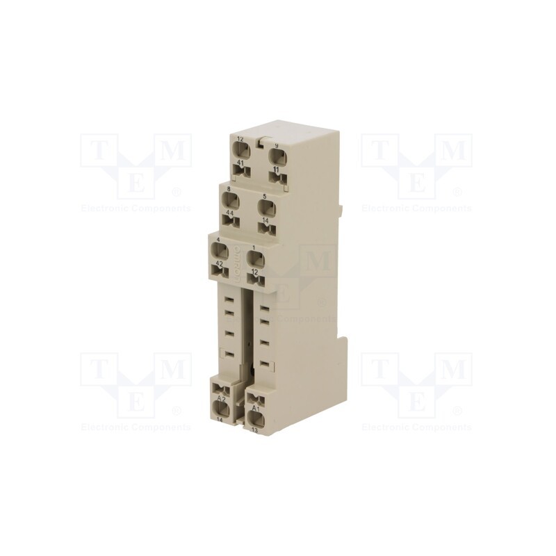 1 pcs x OMRON - PYF08S - Socket, PIN: 8, H3YN-2, for DIN rail mounting, Series: MY2