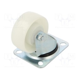 1 pcs x RADER - KPE-POB 80K1 - Transport wheel, Ø: 80mm, W: 32mm, H: 105mm, torsional, 150kg, POB