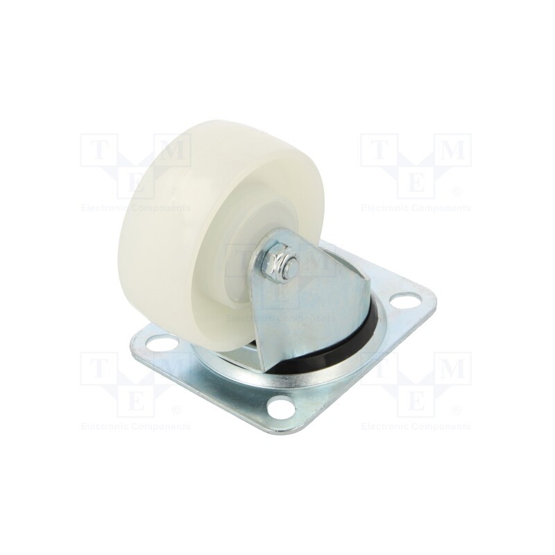 1 pcs x RADER - KPE-POB 80K1 - Transport wheel, Ø: 80mm, W: 32mm, H: 105mm, torsional, 150kg, POB