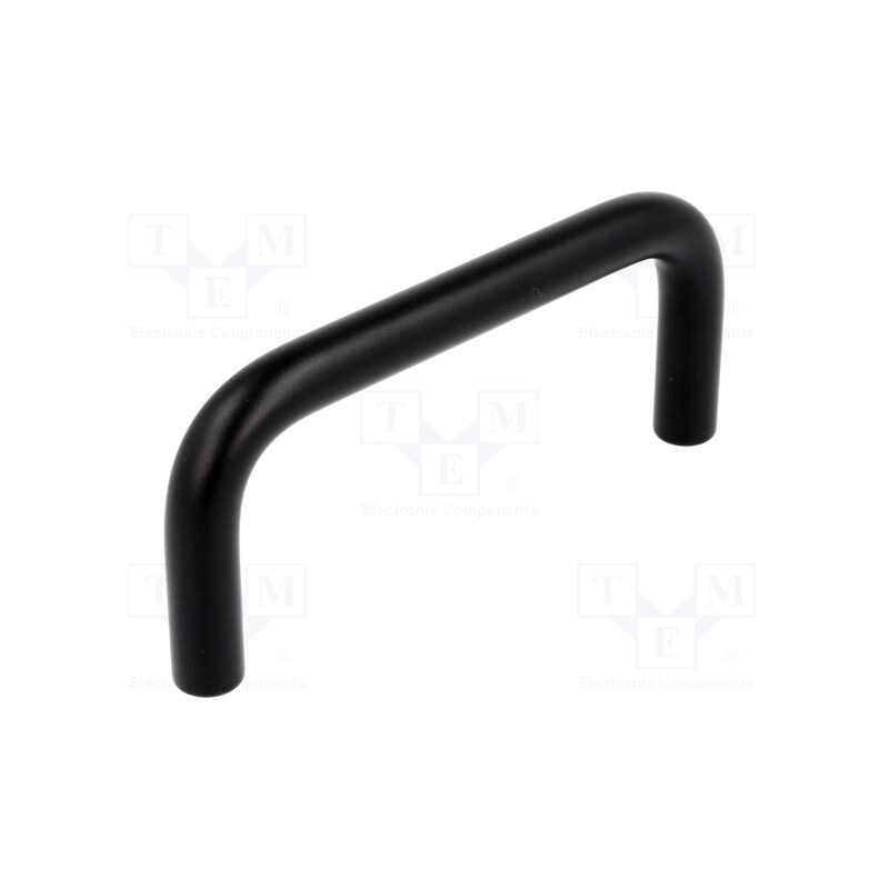 1 pcs x MENTOR - 3280.1603 - Handle, aluminium, black, H: 50mm, L: 100mm, W: 11mm
