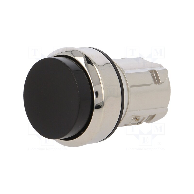 1 pcs x SIEMENS - 3SU1050-0BB10-0AA0 - Switch: push-button, 22mm, Stabl.pos: 1, black, none, IP67, Pos: 2