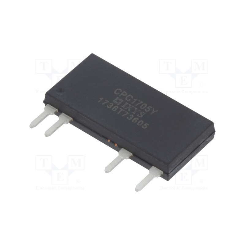 1 pcs x IXYS - CPC1705Y - Relay: solid state, 3250mA, max.60VDC, THT, SOP4, -40÷85°C, 0.09Ω