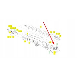 100728783 bevel gear for grain loading