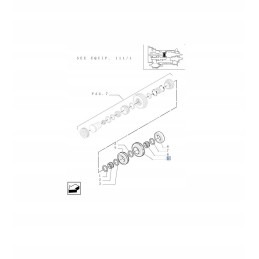 Gear wheel New Holland TS Ford 40