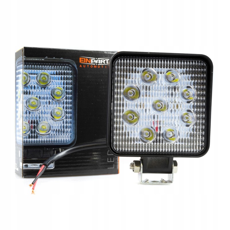 Work lamp 27w square 30 degrees ein