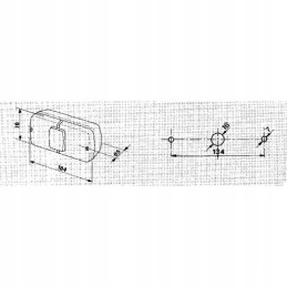 Rear combination lamp 02430000 3476047m91 mf