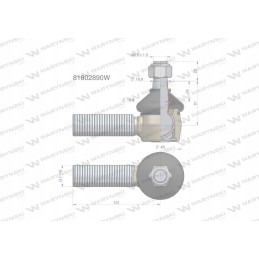 Steering joint 1 81802890 Warynski