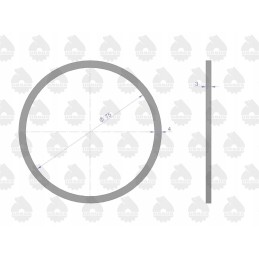 Set of engine gasket set 2022766u c 33