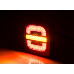 LED rear combination lamp, tractor, combine harvester