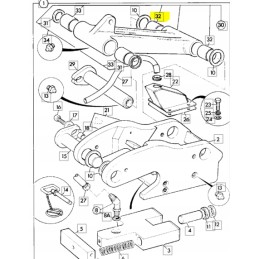Bucket pin bushing jcb 3cx 4cx cva 44 7x55x47