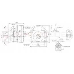 NSZ50 left round hydraulic oil pump