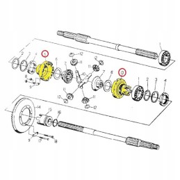 Differential housing c 330 original
