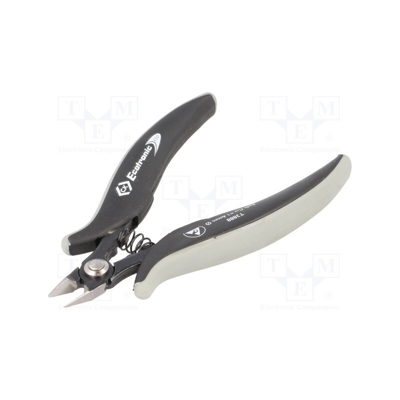 1 pcs x C.K - T3888 - Pliers, cutting,miniature, ESD, 135mm, without chamfer