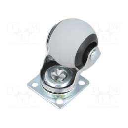 1 pcs x RADER - KPA-SK 40S - Transport wheel, Ø: 40mm, W: 25mm, H: 52mm, torsional, 40kg, SK