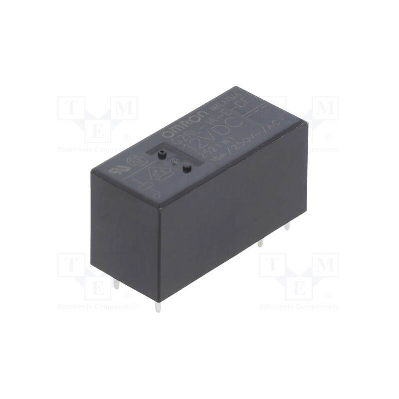 1 pcs x OMRON OCB - G2RL-1A-E-CF DC12 - Relay: electromagnetic, SPST-NO, Ucoil: 12VDC, Icontacts max: 16A
