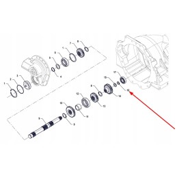 Pis06010031 external seger ring 23 59 x 2