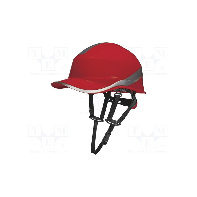 1 pcs x DELTA PLUS - DIAM5UPROFL - Protective helmet, Size: 55÷62mm, red, ABS, DIAMOND V UP, 1kV