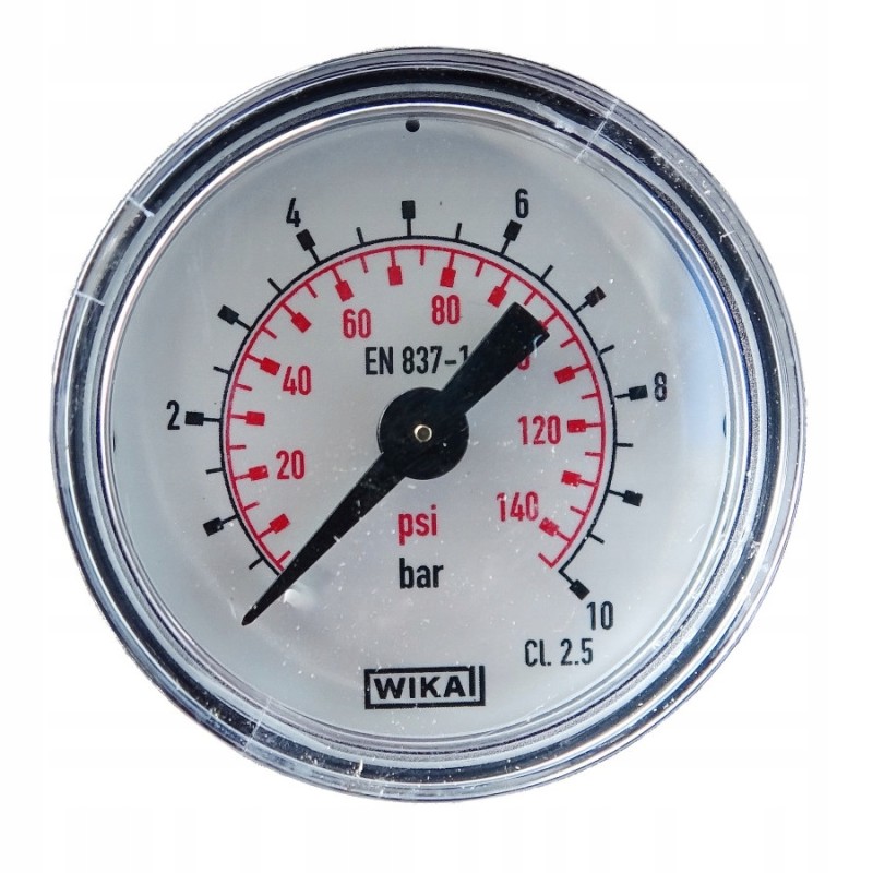 Bourdon tube pressure gauge
