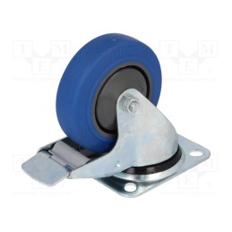 1 pcs x COLSON - BPPR 1001 5100 - Transport wheel, Ø: 100mm, W: 32mm, H: 128mm, torsional with lock