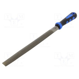 1 pcs x KING TONY - 75201-10G - File, half circle, 250mm