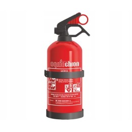 Powder fire extinguisher 1kg with hanger gp1zbcmp polska