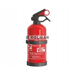 Powder fire extinguisher 1kg with hanger gp1zbcmp polska
