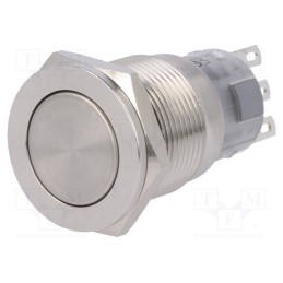 1 pcs x ONPOW - LAS1-AGQPF-11/S - Switch: vandal resistant, Pos: 2, SPDT, 0.5A/220VAC, 1A/24VDC, IP67