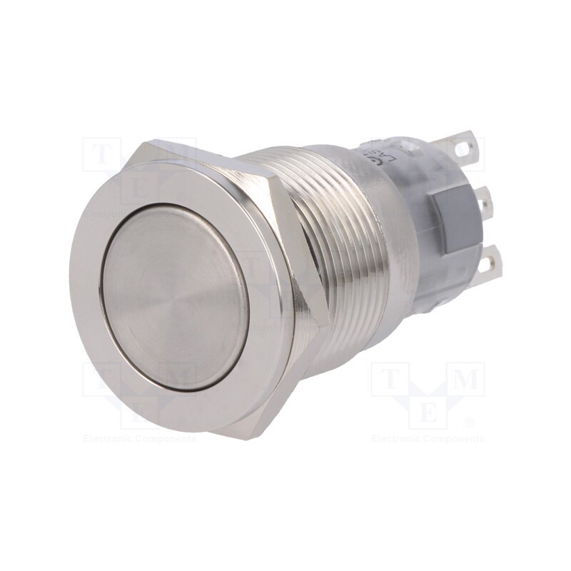 1 pcs x ONPOW - LAS1-AGQPF-11/S - Switch: vandal resistant, Pos: 2, SPDT, 0.5A/220VAC, 1A/24VDC, IP67