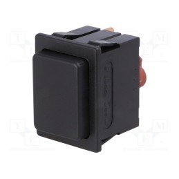 1 pcs x Marquardt - 1662.0101 - Switch: push-button, Pos: 2, SPST-NO, 16A/250VAC, OFF-(ON), IP40