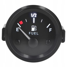 Clock fuel level indicator 2 52mm LED