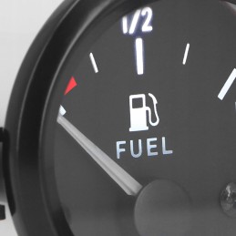 Clock fuel level indicator 2 52mm LED