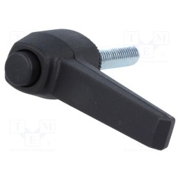 1 pcs x ELESA+GANTER - 141331 - Lever, adjustable, Thread len: 25mm, Lever length: 50mm