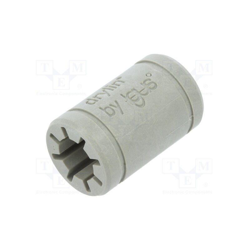 1 pcs x IGUS - RJ4JP-01-08 - Bearing: sleeve bearing, Øout: 15mm, Øint: 8mm, L: 24mm, iglidur® J4