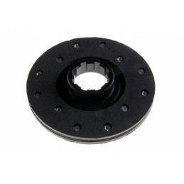 Foot brake disc with flange bison st type