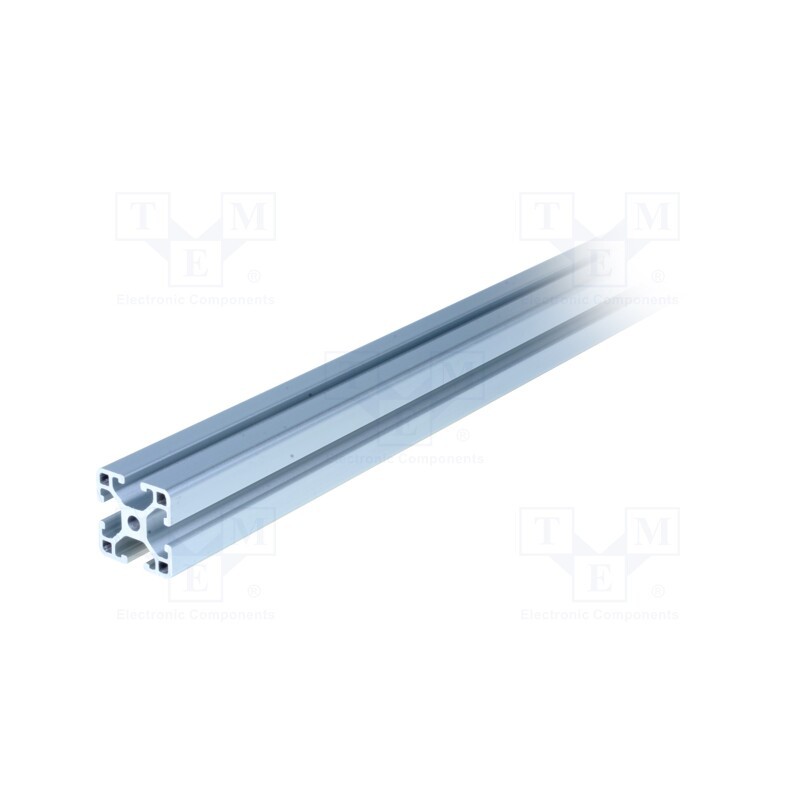1 pcs x KRAFTBERG - K3030L-I6/1M - Connecting tubes, Width of the groove: 6mm, W: 30mm, H: 30mm, L: 1m