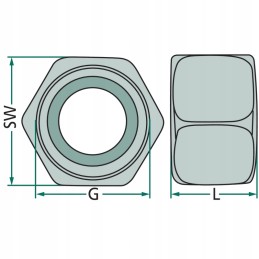 Cable nut m22x1 5 fioe15 wabco 8930701744