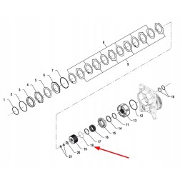P5p41101117 metal ring