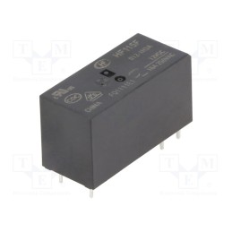 1 pcs x HONGFA RELAY - HF115F/012-1H3A - Relay: electromagnetic, SPST-NO, Ucoil: 12VDC, 16A, 16A/250VAC