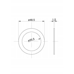 Torque multiplier friction washer c 385