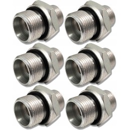 Straight nipples with a gasket for the distributor 2 sec 80l