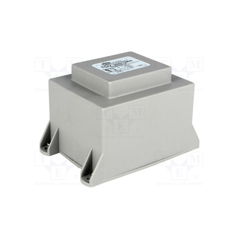 1 pcs x INDEL - TSZZ35/013M/5 - Transformer: encapsulated, 35VA, 230VAC, 24V, 1.45A, PCB, IP00