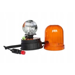 Rooster warning lamp 12 24v h1 magnet plug