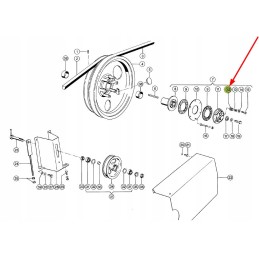705242 1 spring 5 x 20 x 19 mm