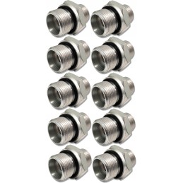 Connections for a 4-section 80l hydraulic distributor