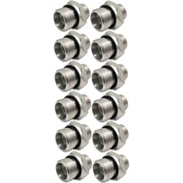 Straight nipples with a gasket for the distributor 5 sec 40l