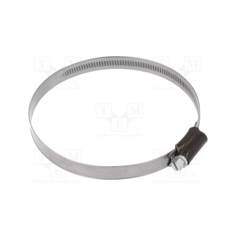 1 pcs x MPC INDUSTRIES - ST087 - Worm gear clamp, W: 9mm, Clamping: 87÷112mm, steel, ST, W1, DIN 3017