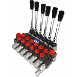 Straight nipples with a gasket for the distributor 6 sec 40l