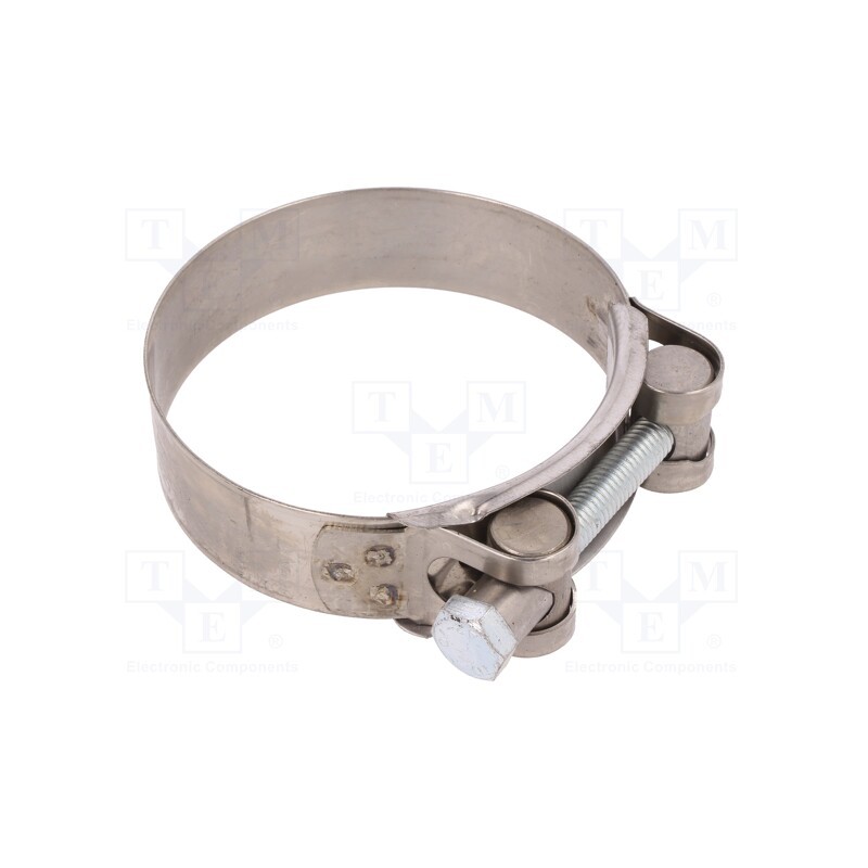 1 pcs x MPC INDUSTRIES - S4074 -AS - T-bolt clamp, W: 24mm, Clamping: 74÷79mm, chrome steel AISI 430, S