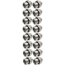 Straight nipples with a gasket for the distributor 7 sec 40l