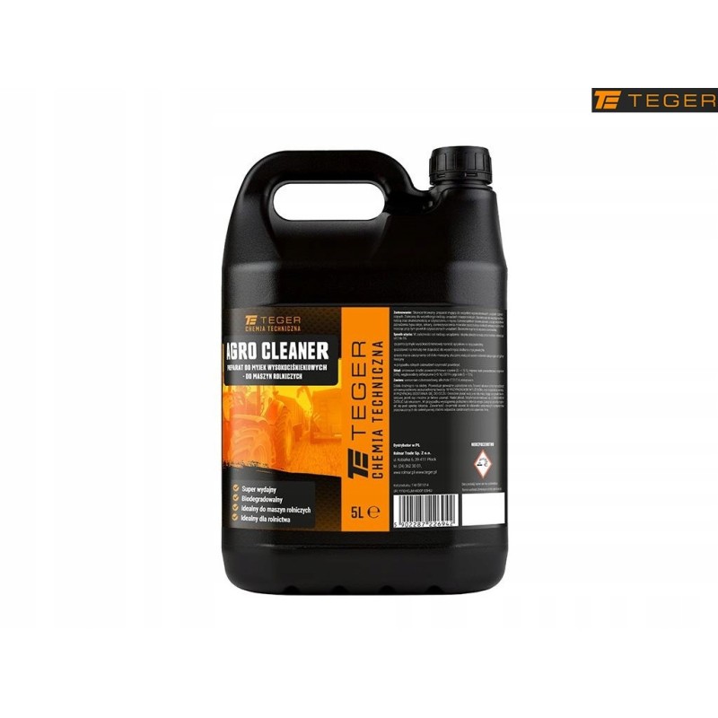 Agro cleaner preparation for high-pressure washers